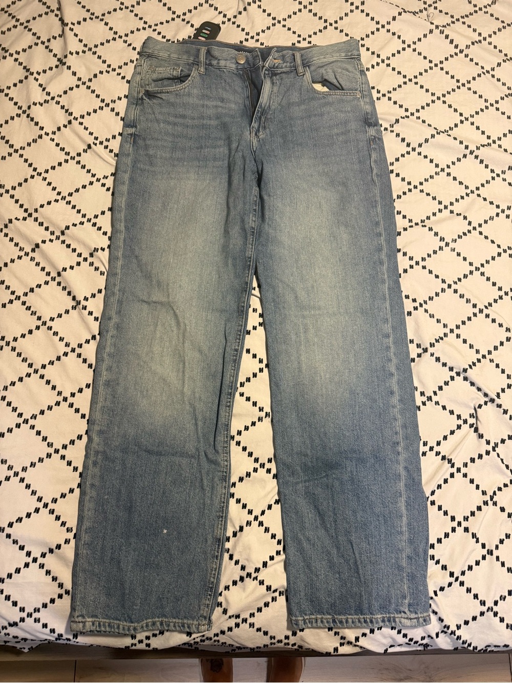 Aeropostale Women’s High Rise Baggy Blue Jeans